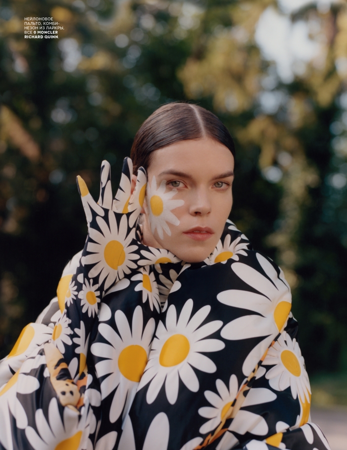 Vogue Russia October Issue x Richard Quinn #1